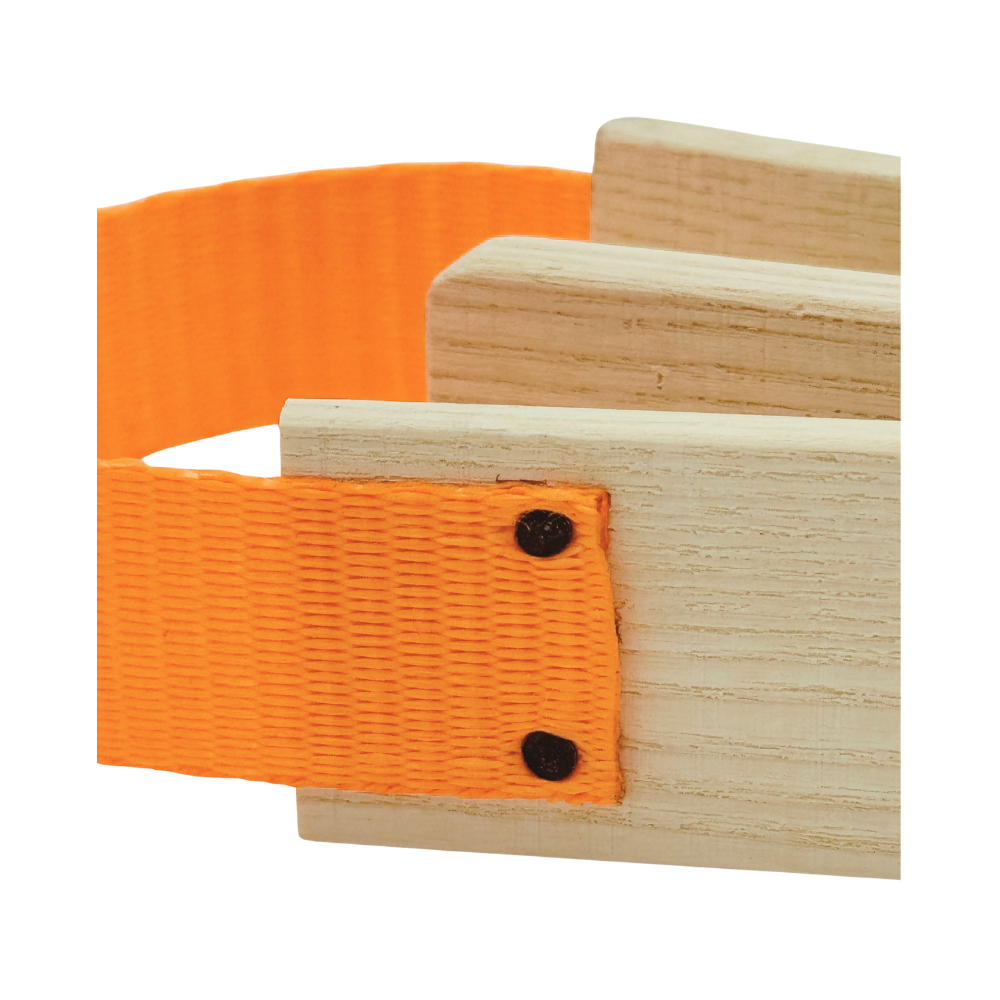 CLAPPERWOOD - Klatschpappe aus Holz - orange