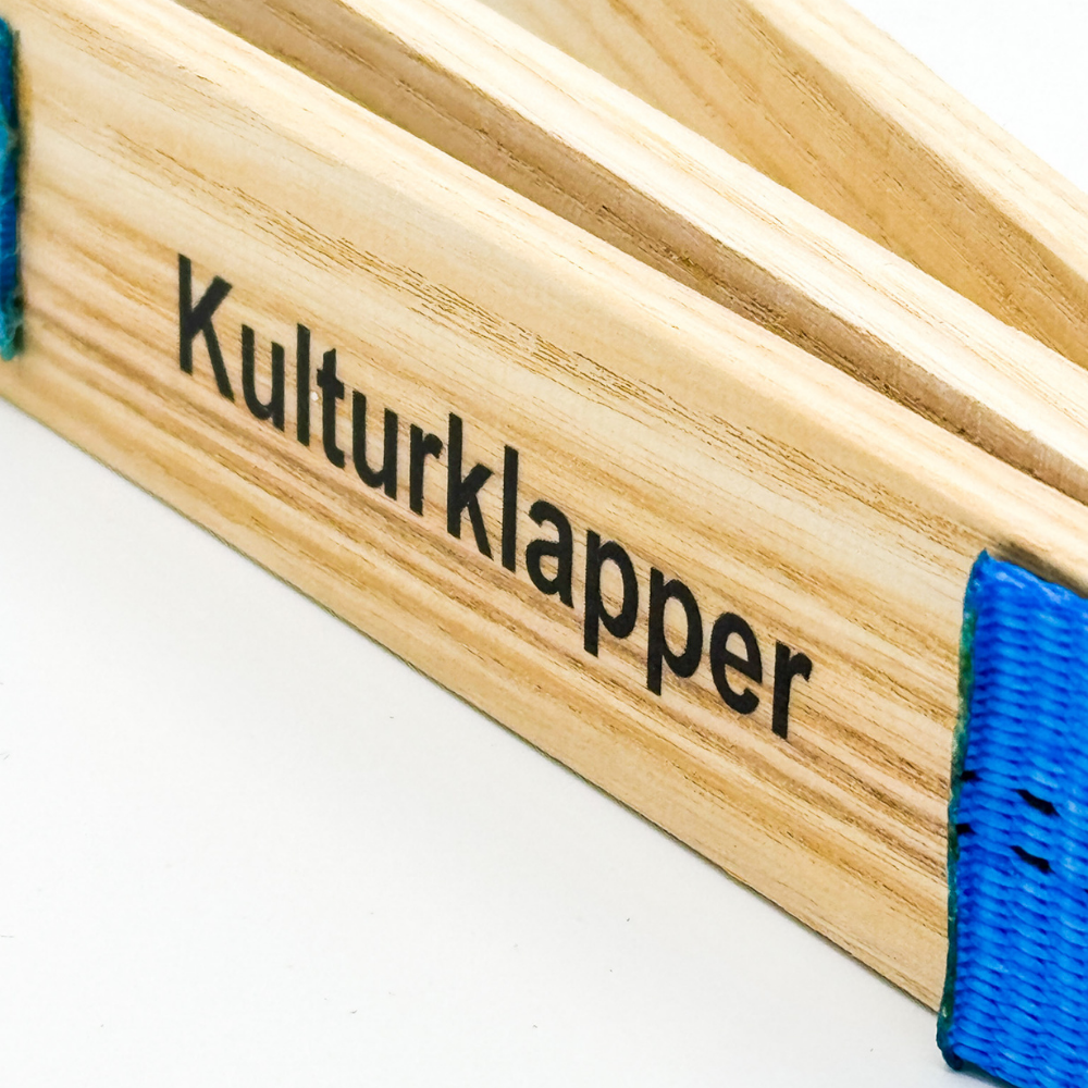 CLAPPERWOOD - Klatschpappe aus Holz