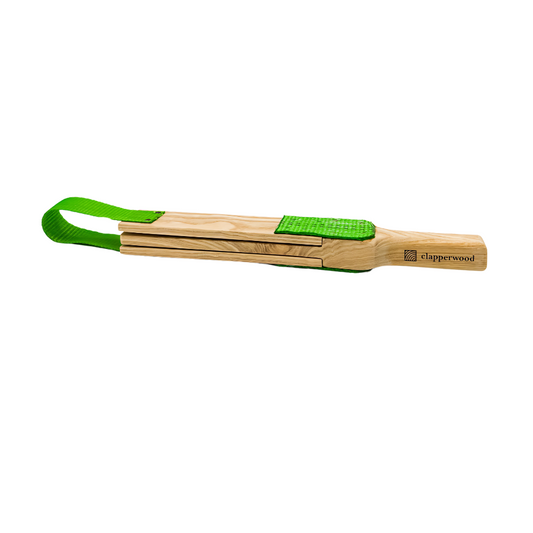 CLAPPERWOOD - Klatschpappe aus Holz - GRÜN
