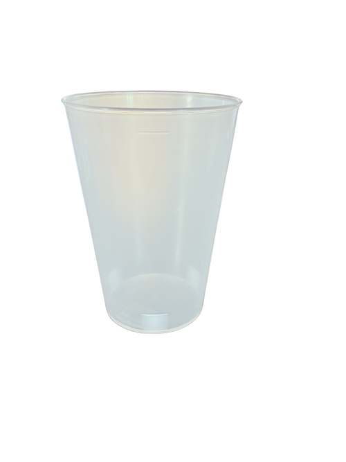 Becher Mehrweg 0,2l / 0,3l / 0,4l / 0,5l mit oder ohne Druck