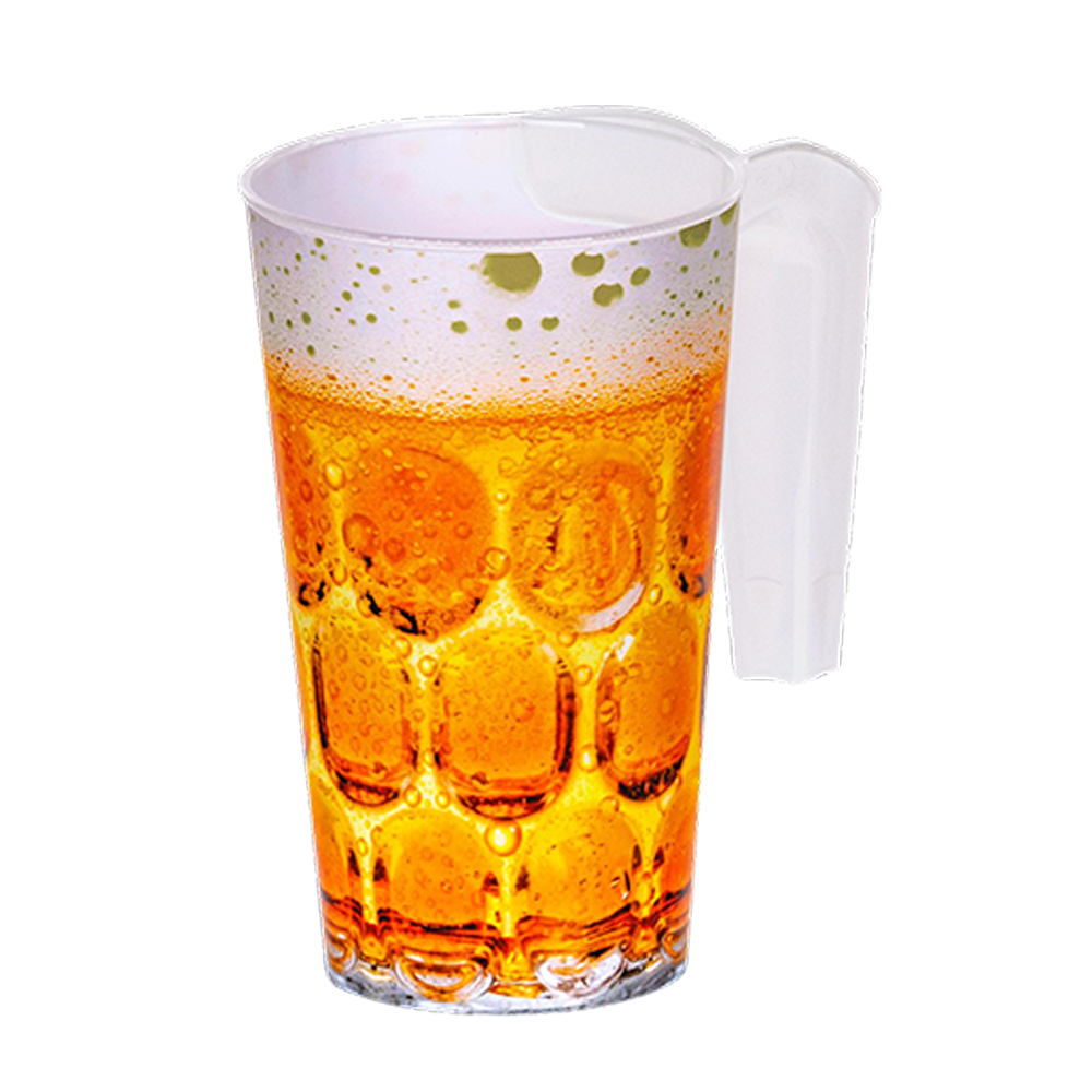 Henkel Becher Mehrweg 0,4l/0,5l mit oder ohne Druck