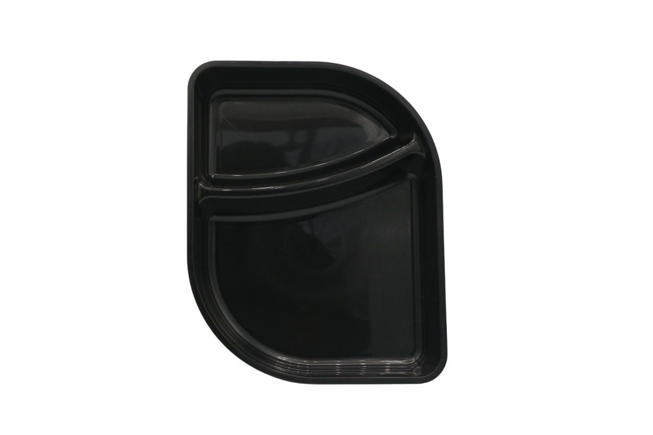 Mehrweg Menü Schale Assiette 2 - Fächer