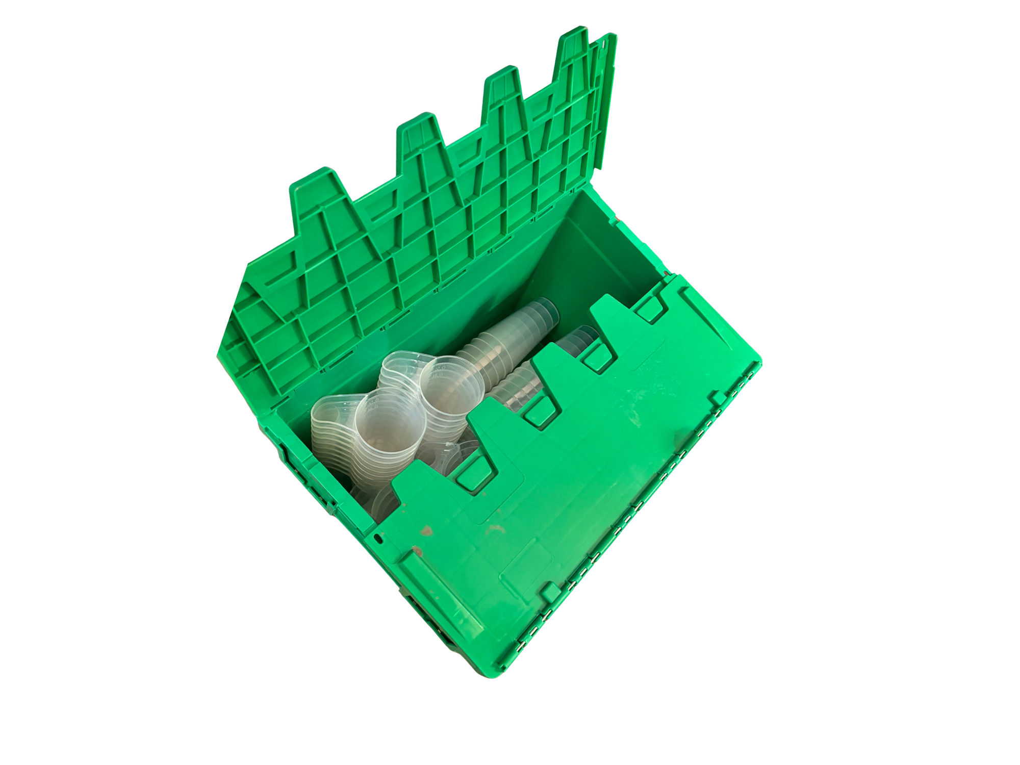 Transport- und Lagerbox für Mehrwegartikel