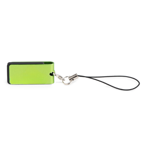 Mini-USB-Sticks mit Aluminiumbügel und Karabiner - 4GB