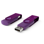 USB-Sticks mit Aluminiumbügel, einfarbig