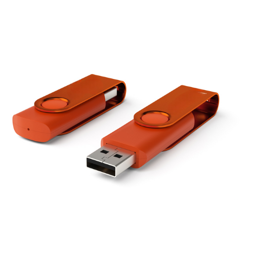 USB-Sticks mit Aluminiumbügel, einfarbig